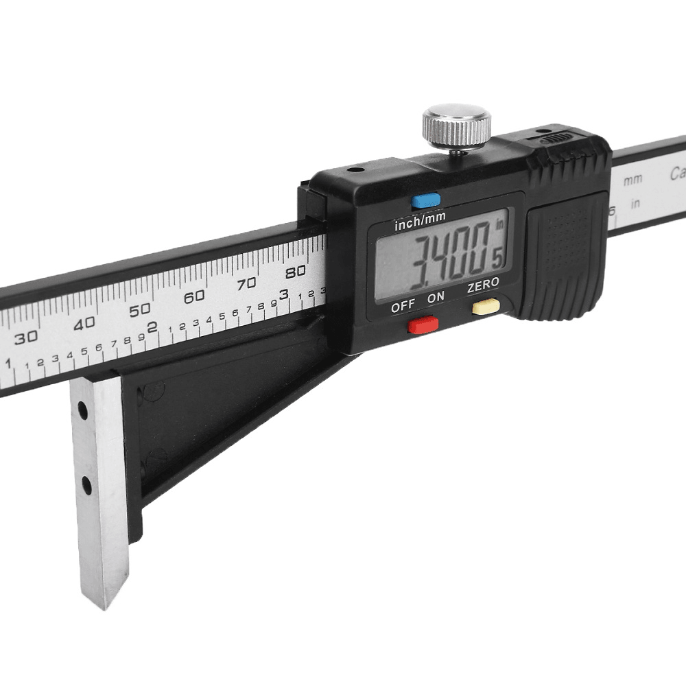 Digital Height Aperture Depth Gauge 0-150Mm Electronic Digital Height Vernier Caliper Woodworking Height Gauge Measuring Tools - MRSLM