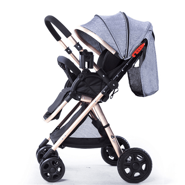 Folding Lightweight Baby Stroller Cart Sit Lie Two-Way Kids Stroller Car Travel Pushchair - MRSLM