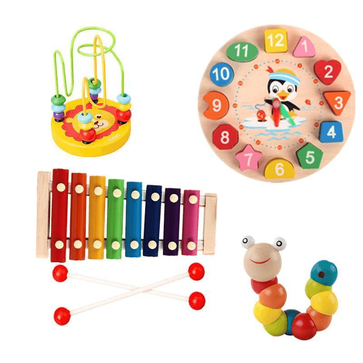 Xylophone Children Eight Tone Small Hand Knocking on the Piano - MRSLM