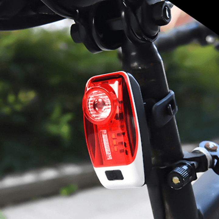 XANES® TL35 120LM Bike Tail Light 5 Modes USB Rechargeable LED Night Warning Lamp - MRSLM