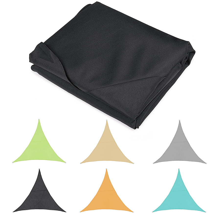 Sun Shade Sail Waterproof 420D Oxford Polyester Canopy Cover Awning Outdoor Anti-Uv Protection - MRSLM