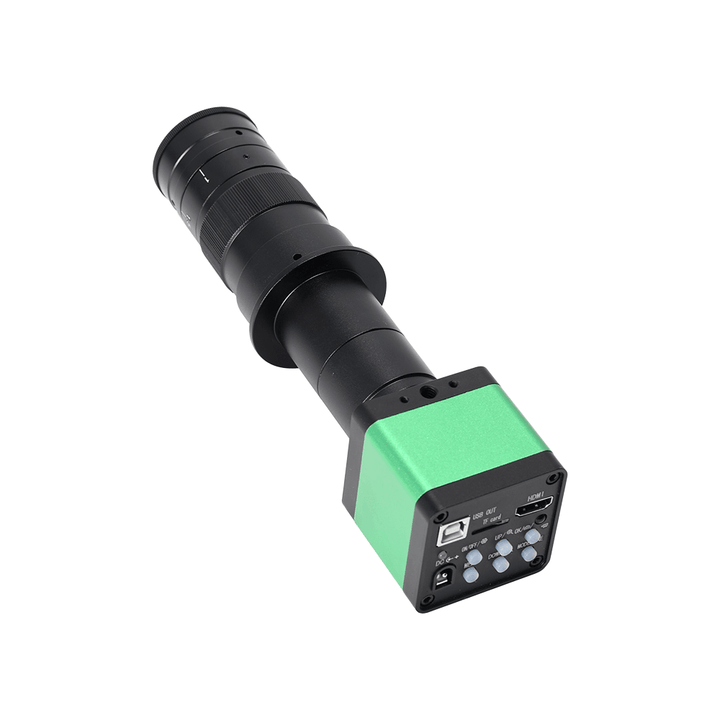 HAYEAR Professional Repair Microscope 30MP HDMI USB Industrial Digital Microscope Camera+180X C-Mount Lens for Phone Repair - MRSLM