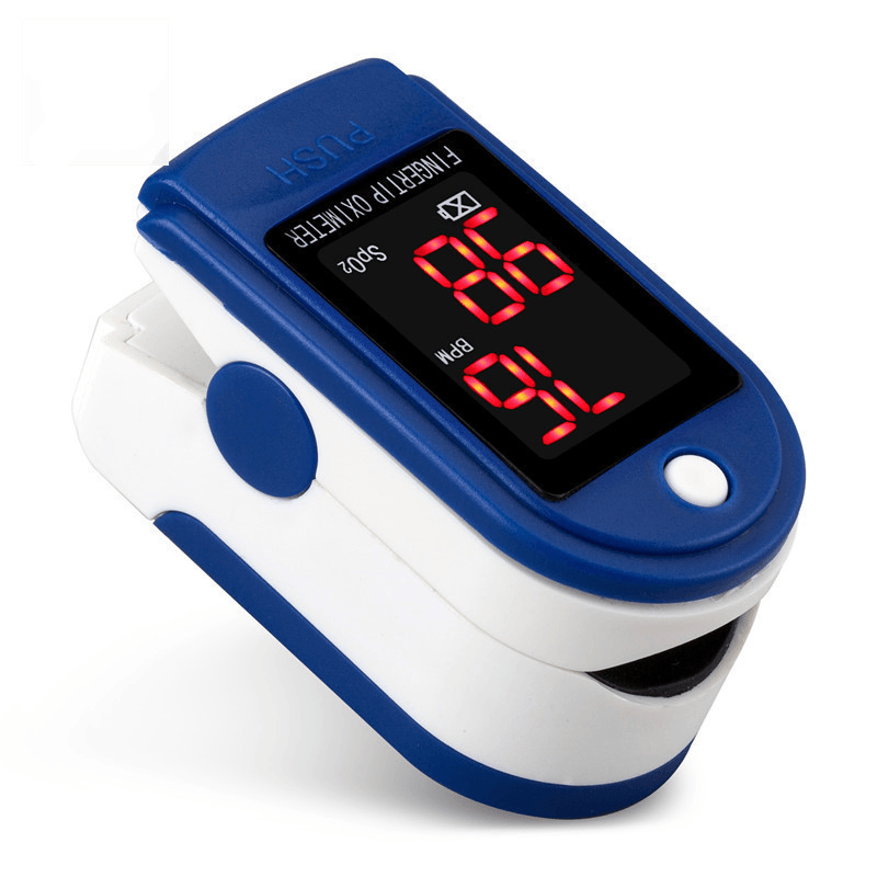 Electric Portable OLED Finger Oximeter Fingertip Pulsoximeter Equipment with Sleep Monitor Heart Rate Spo2 PR Pulse Oximeter - MRSLM