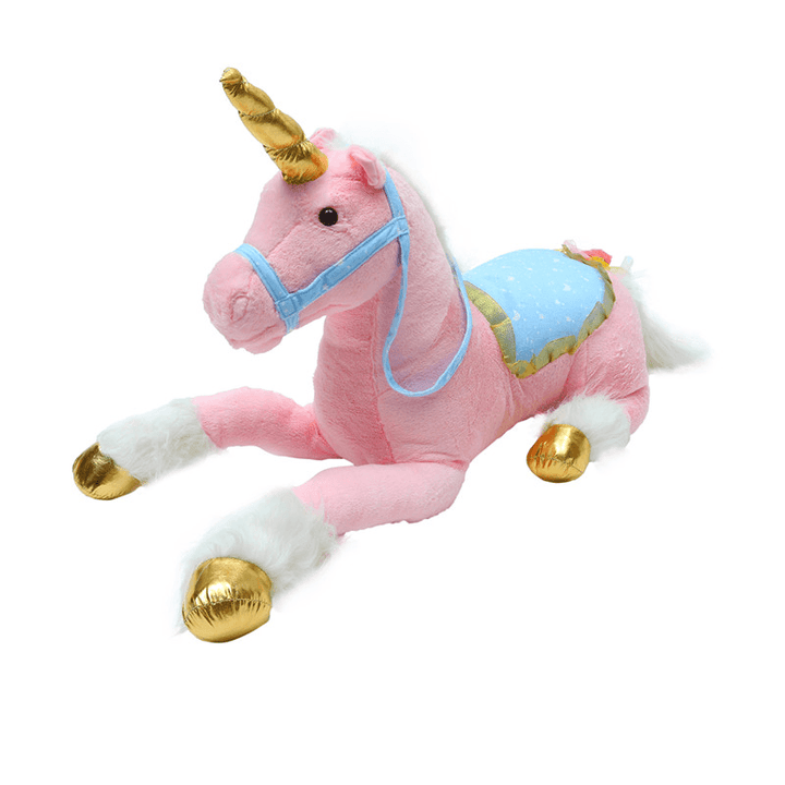 85 Cm Stuffed Unicorn Soft Giant Plush Animal Toy Soft Animal Doll - MRSLM