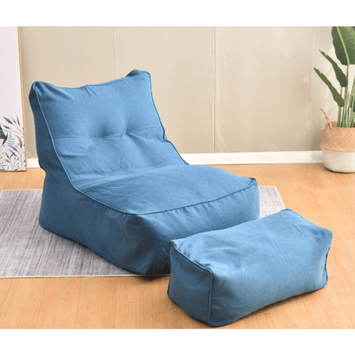 Large Bean Bag Cover and Inner Cover for Adults Kids Multicolor Lazy Sofa Gaming Bed Chair - MRSLM