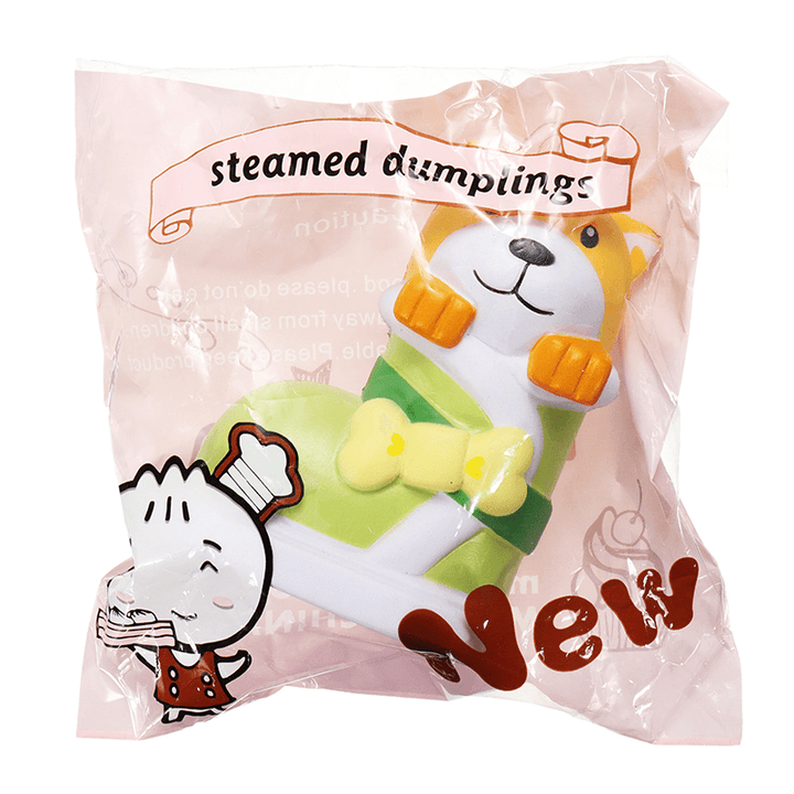 Squishyshop Puppy in Boots Jumbo Dog Shoes Squishy Slow Rising with Packaging Collection Gift Decor - MRSLM