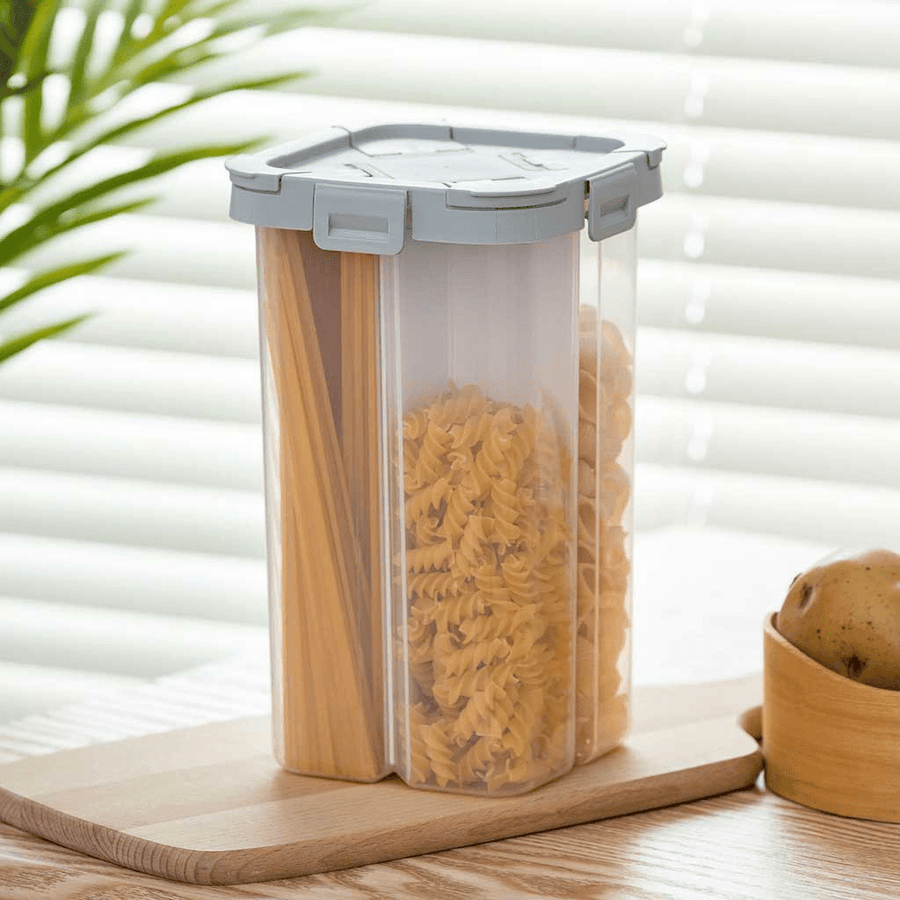 Transparent Sealed Storage Box Crisper Grains Food Storage Tank Household Kitchen Cans Containers Bottles - MRSLM