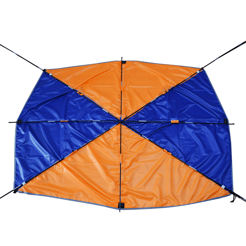2/3/4 Person Inflatable Boat Dinghy Awning Fishing Shade Cover Sun Canopy Folding Sunshade Tent Rain Shelter Boat Accessories - MRSLM