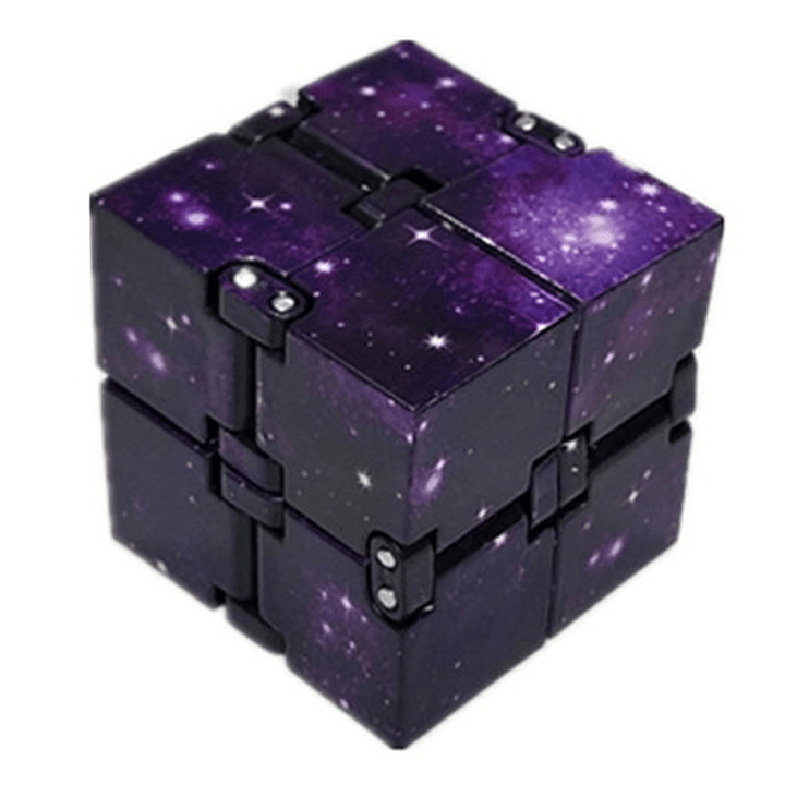 Infinity Cube Antistress Cube Stress Relief Cube Toy for Children Kids Women Men Sensory Toys for Autism Adhd - MRSLM