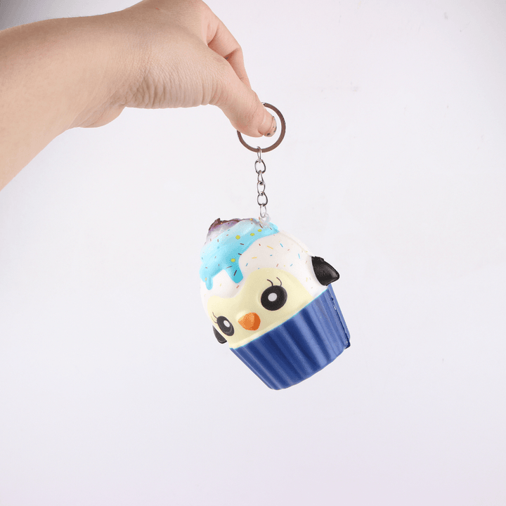 Cartoon Hanging Ornament Squishy with Key Ring Packaging Pendant Toy Gift Decor Collection with Packaging - MRSLM