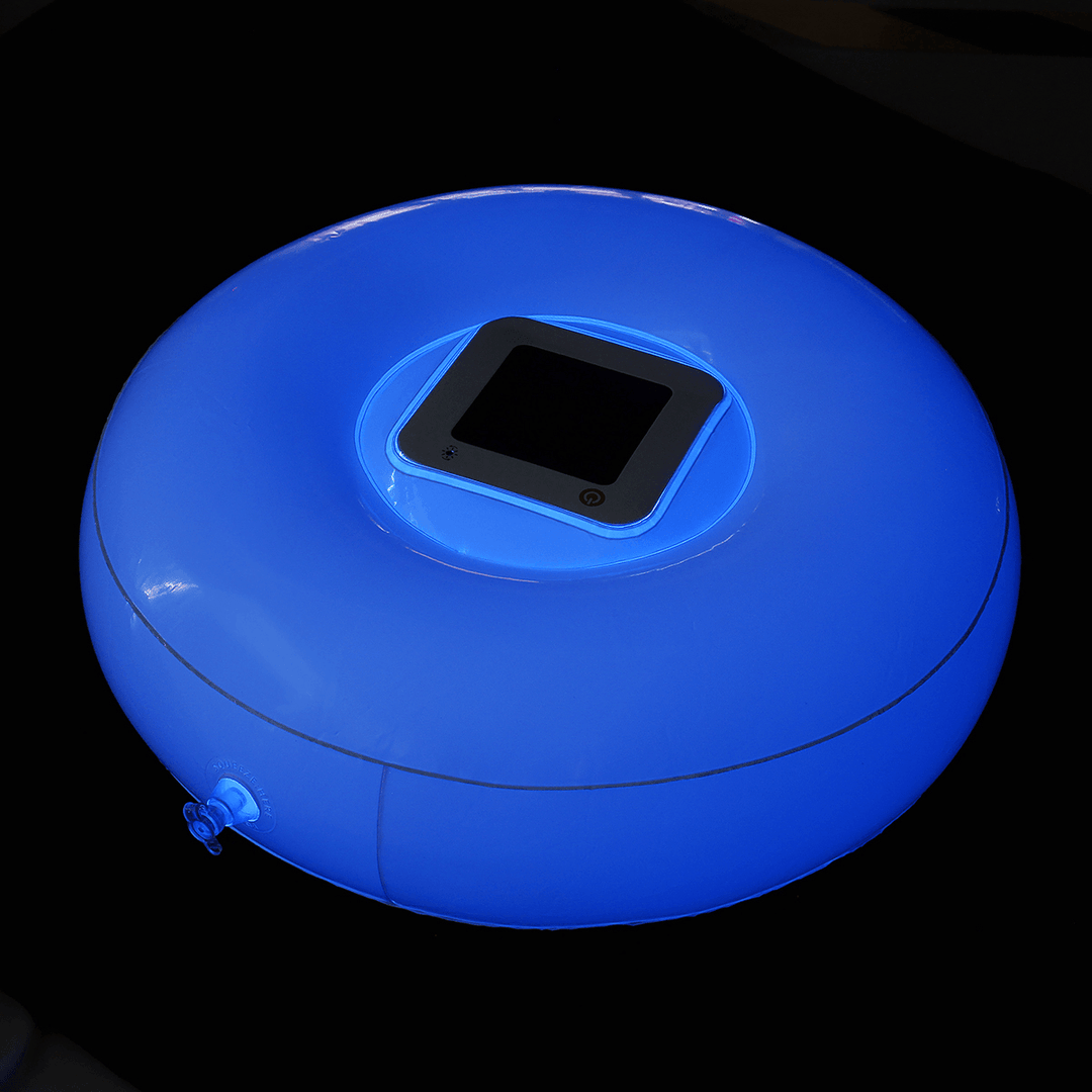 Inflatable Solar 7 Color Swimming Pool Light RGB LED Underwater Night Light Waterproof - MRSLM