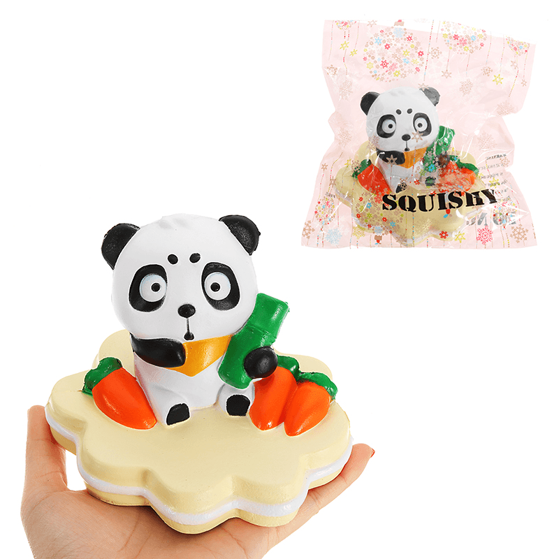 NO NO Squishy Panda 13.5*10CM Slow Rising with Packaging Collection Gift Soft Toy - MRSLM