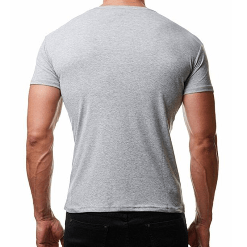 Solid Color Slim Fit Buttons Shirts - MRSLM