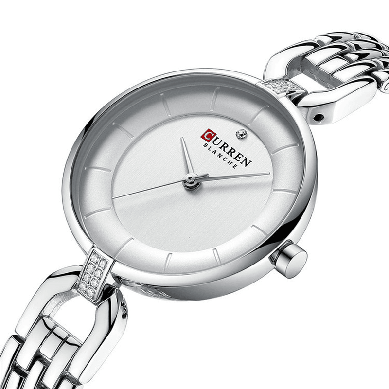 CURREN 9052 Rhinestone Elegant Design Women Wrist Watch Casual Style Quartz Watch - MRSLM