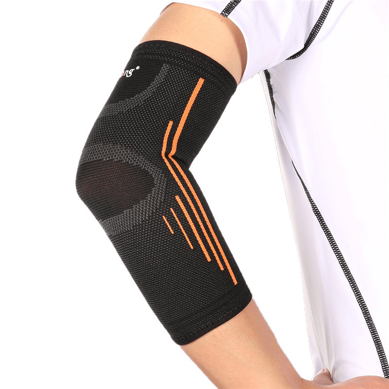 Mumian A26 1PC Black Classic Sports Elbow Support Outdoor Fitness Protective Gear High Elastic Elbow Guard - MRSLM