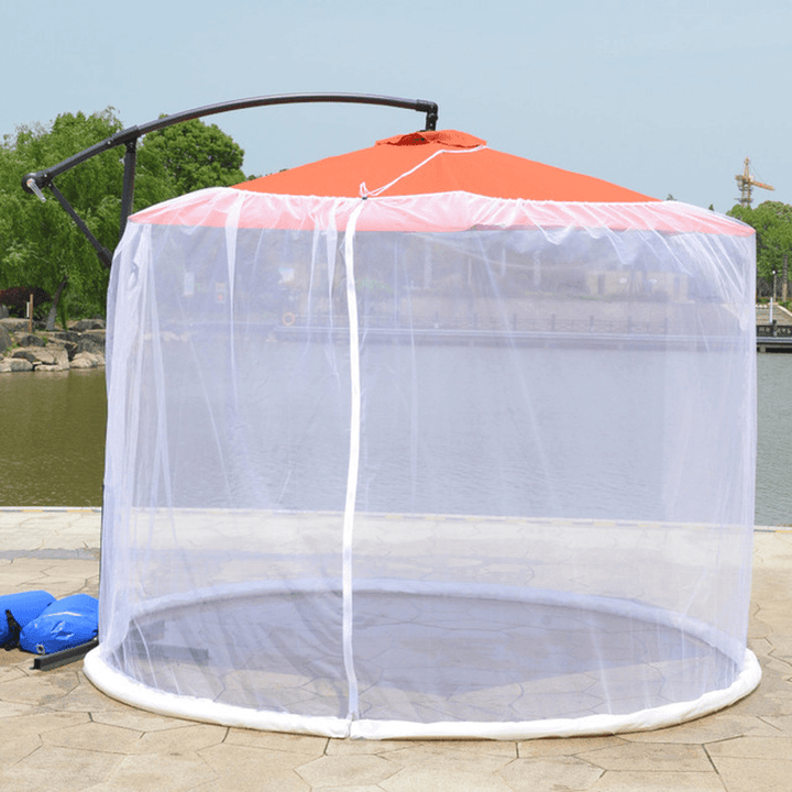 300X230Cm Sunshade Mosquito Net Courtyard Net Cover Umbrella Mosquito Net - MRSLM