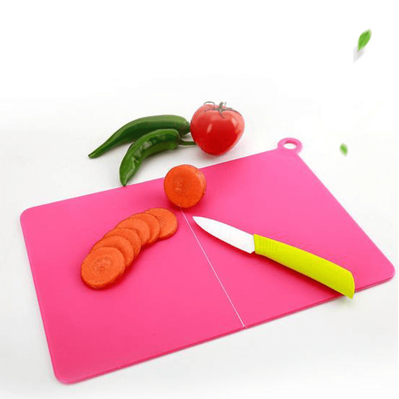 Ipree® Plastic Folding Cutting Board Portable Chopping Board Kitchen Board Home Camping Picnic Accessories - MRSLM
