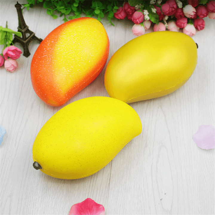 Squishy Jumbo Mango 16Cm Slow Rising Fruit Collection Gift Decor Toy - MRSLM