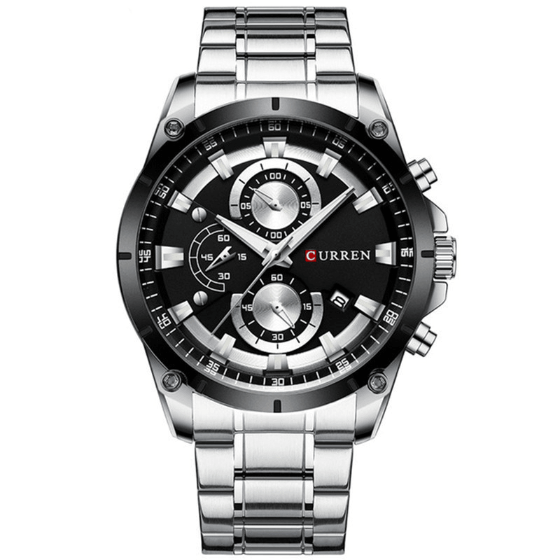 CURREN 8360 Multifunction Business Style Men Wrist Watch Luminous Display Quartz Watches - MRSLM