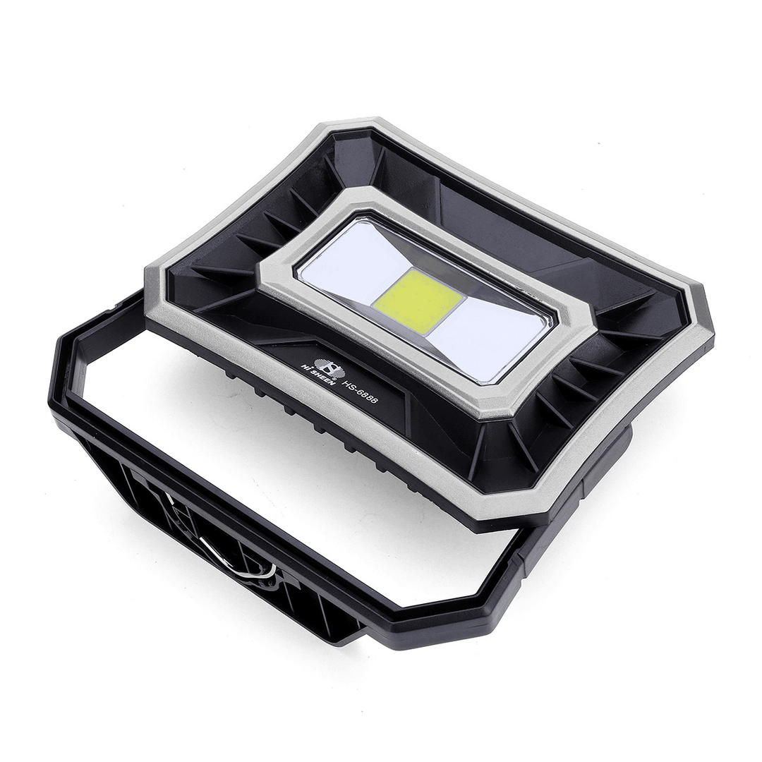 Ipree® 50W Solar LED COB USB Work Light IP65 Waterproof Floodlight Spotlight Outdoor Camping Emergency Lantern - MRSLM