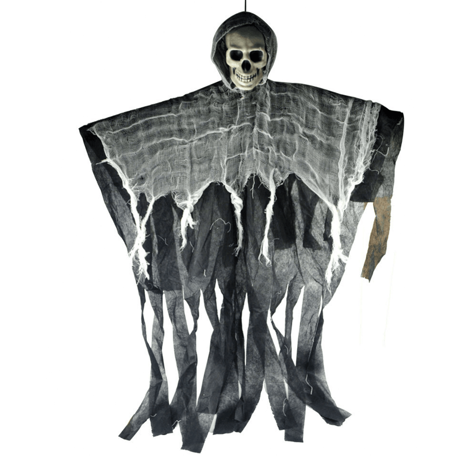 1PCS 90X100Cm Halloween Skull Hanging Ghost Props Decoration Props - MRSLM
