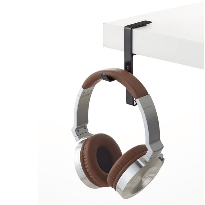 Iron Art Headset Stand Desktop Headset Hook Headset Metal Hanger Headphone Bracket - MRSLM