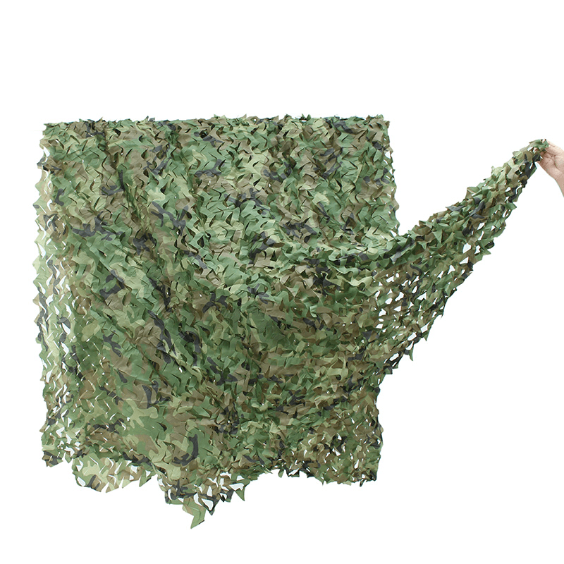 150D 120G Polyester Oxford Fabric Net PET Fibre Camouflage Camo Netting Hunting Sun Shade Car Cover Net - MRSLM
