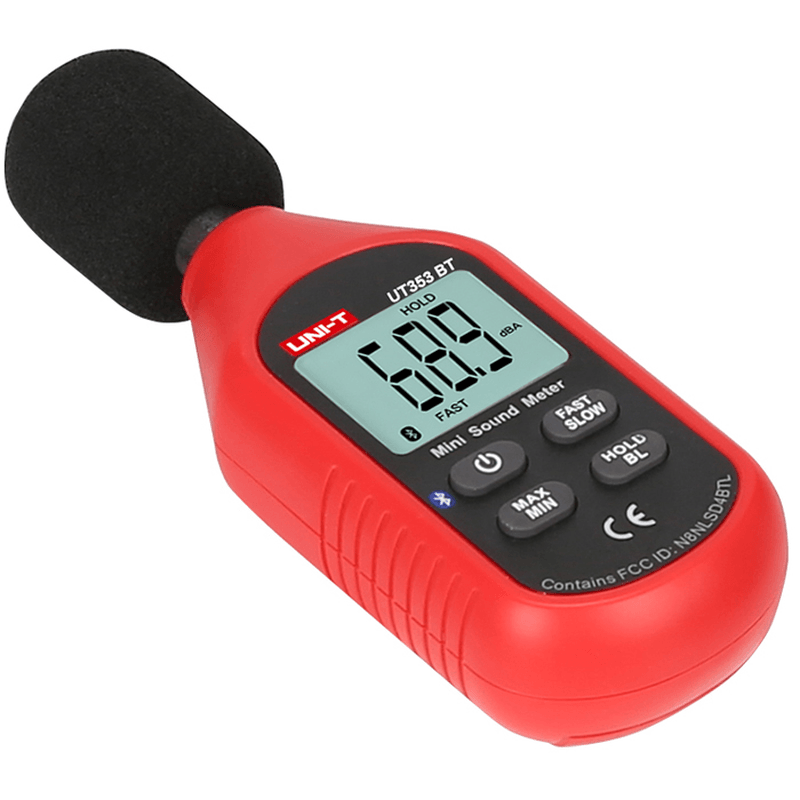UNI-T UT353BT Bluetooth Sound Level Meter Digital Noise Tester 30-130Db Decibel Monitoring Sound Level Meter - MRSLM