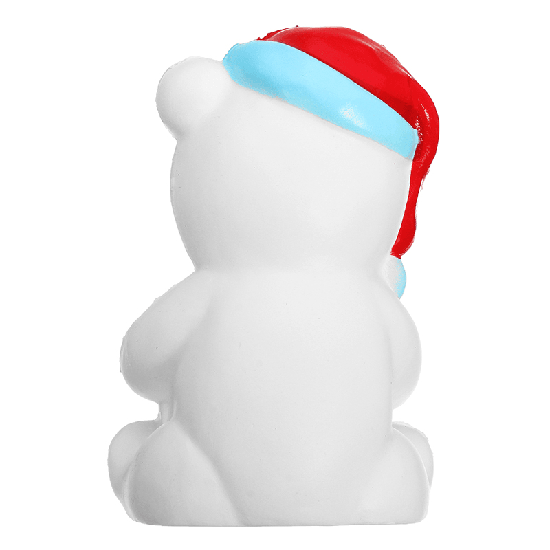 Squishy Christmas Bear 11Cm Gift Sweet Soft Slow Rising Collection Decor Toy - MRSLM