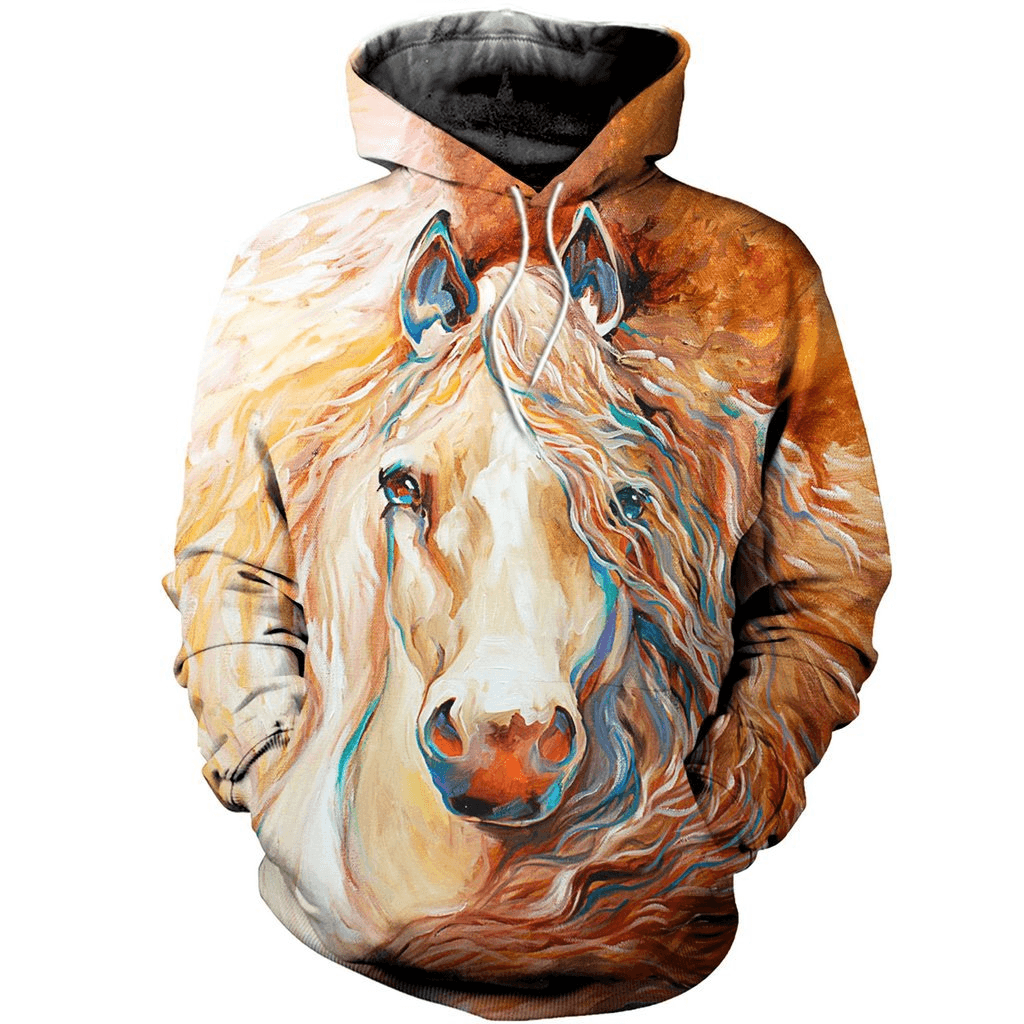 New Digital Print Hoodie European and American Sweater - MRSLM