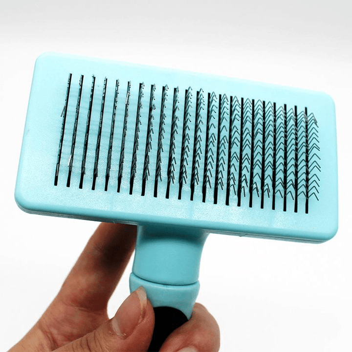 Pet Comb Dog Hair Comb Cat Grooming Large Dog Golden Teddy Comb Brush Cleaning Tool - MRSLM