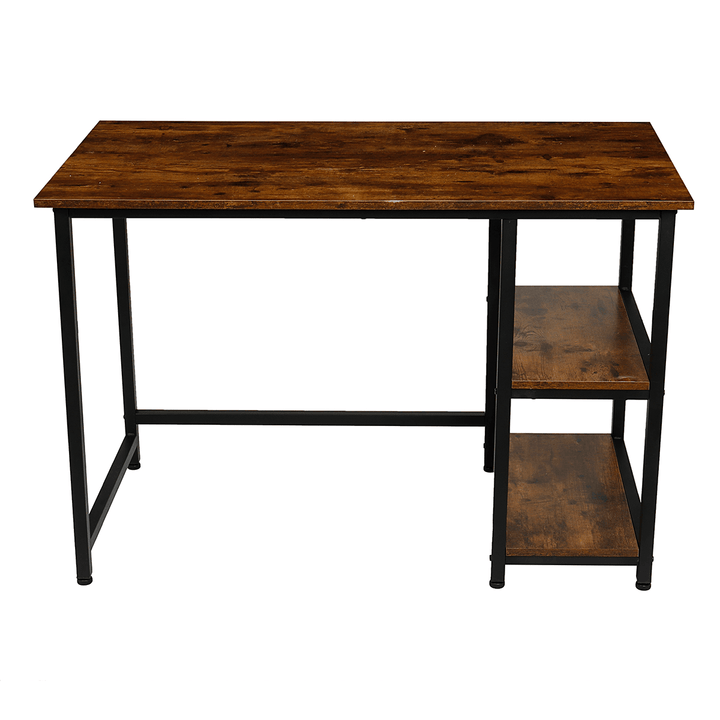 Computer Desk with Storage Shelves Study Writing Gaming Table for Home Office - MRSLM