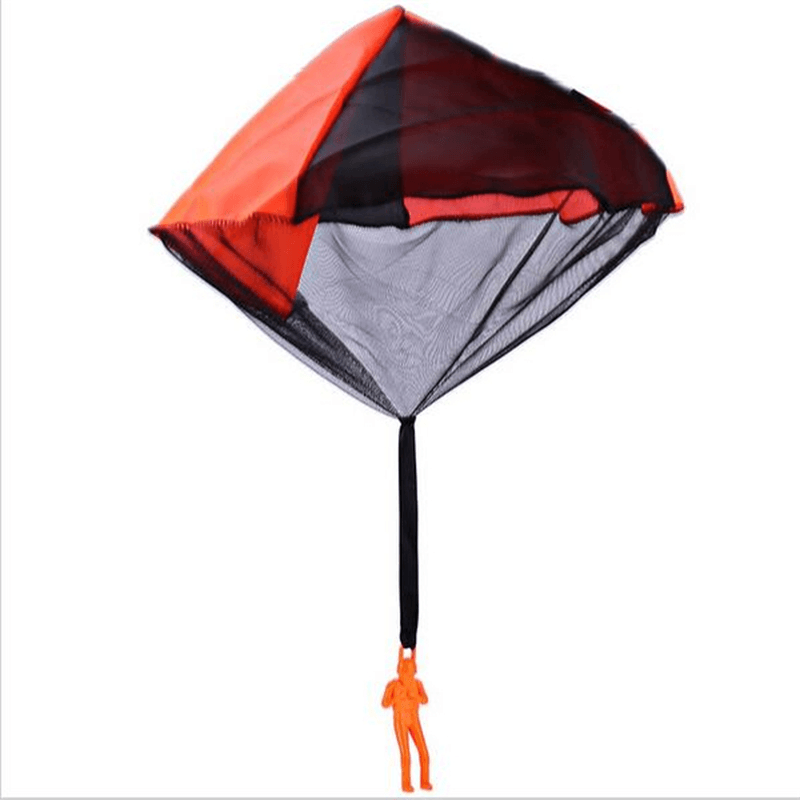 Kids Hand Throwing Parachute Toys Outdoor Funny Game Tangle Free Parachute Toy - MRSLM