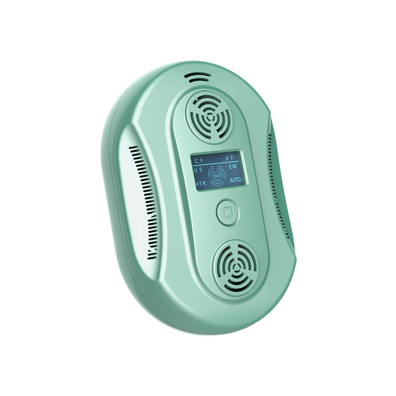 HJS-602 Ultrasonic Electronic Pest Repeller Humane Poison-Free with Flash Light Animal Repeller Pest Control for Insect Rodent Mouse Rat - MRSLM
