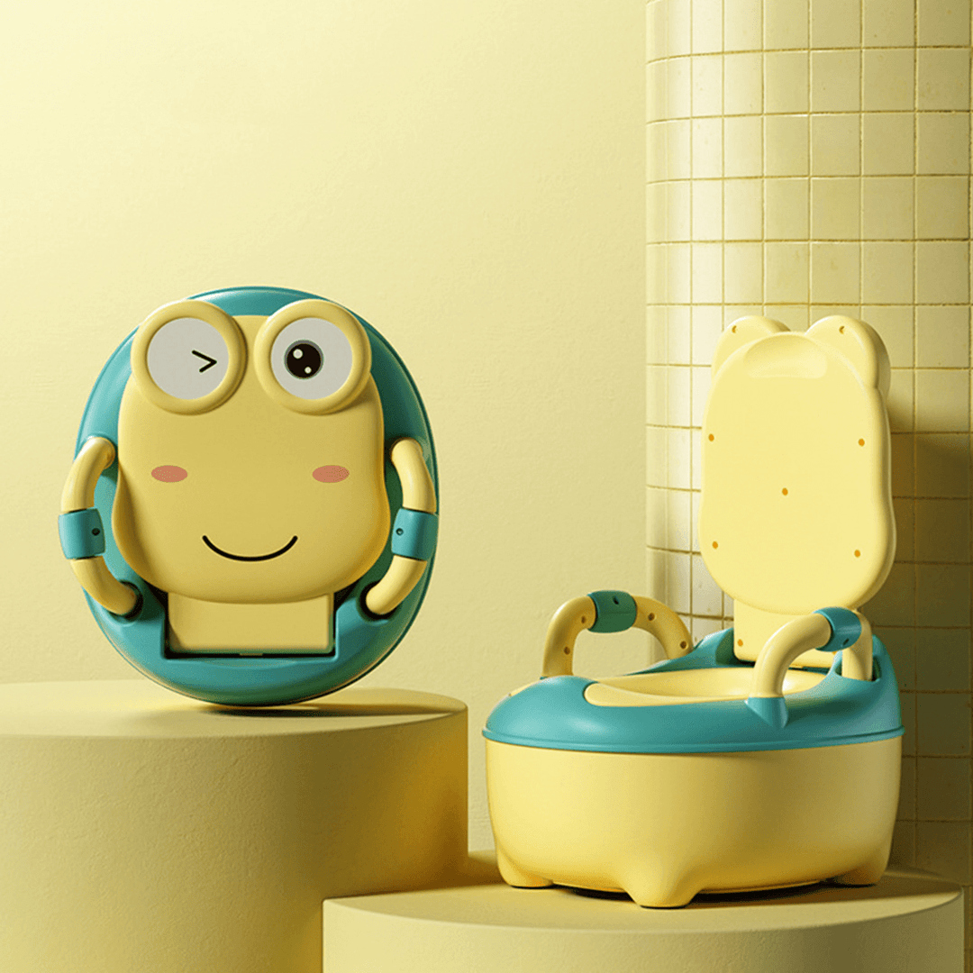 Children'S Pot Soft Baby Potty Plastic Road Pot Infant Cute Baby Toilet Seat for 0-4 Years Old Boys Girls Potty Trainer Seat - MRSLM