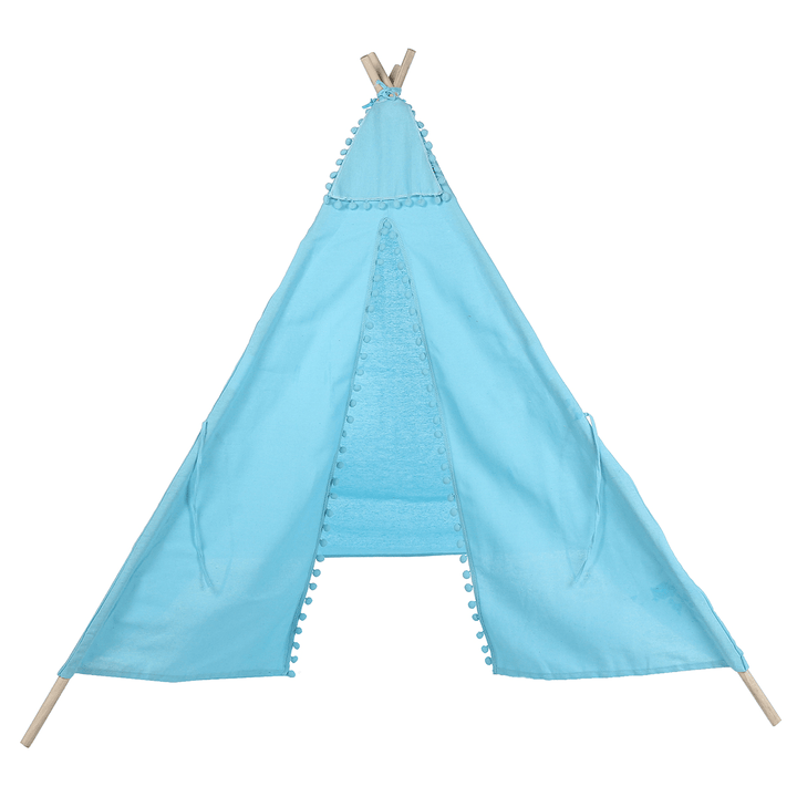 1.6M Kids Play Tent Cotton Teepee Wigwam Sleeping House Indoor Outdoor - MRSLM
