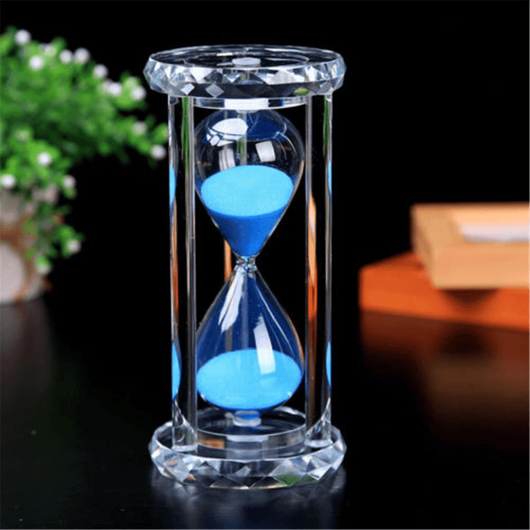 30 Minutes Hourglass Sandglass Sand Timer Clock Home Office Decorations Valentine Gift - MRSLM