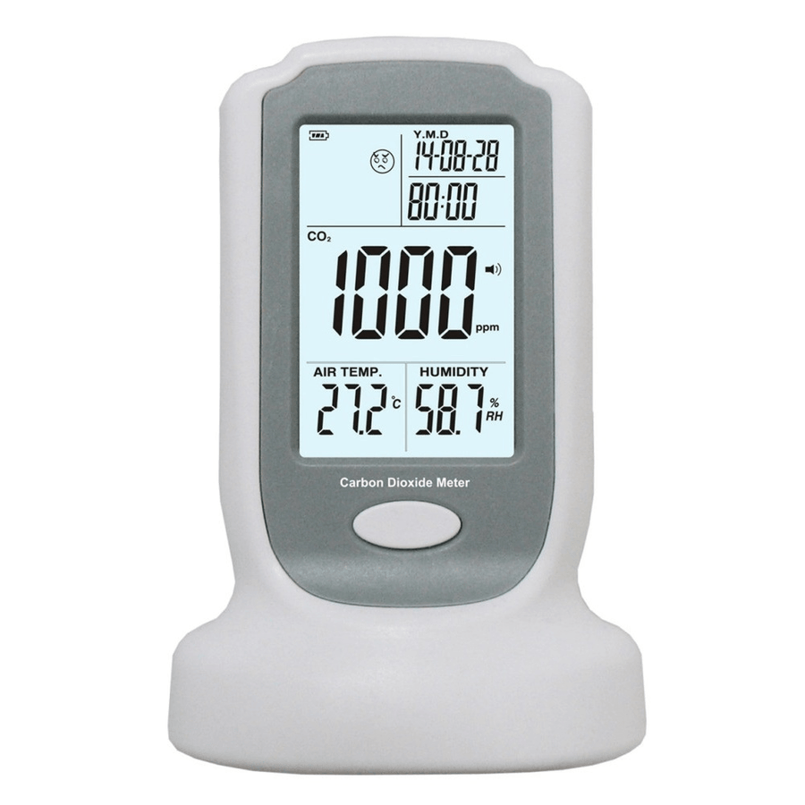 GM8802 Portable Carbon Dioxide Detector Gas Alarm 0-2000Ppm C02 Concentration Meter Detection - MRSLM