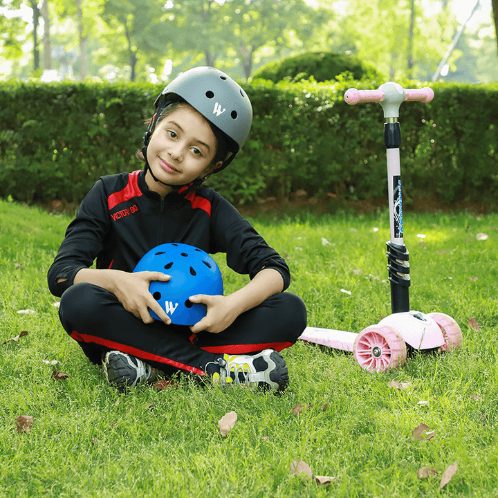 WEST BIKING Kid'S Helmet 12 Vent Classic Commuter Bike/Skate/Scooter Sport Children Helmet Protective Safety Hat Cap for Cycling Skating - MRSLM