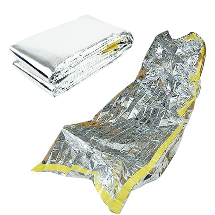 Emergency Sleeping Bag Ultralight Portable Insulation Survival Rescue Outdoor Camping Silver Blanket - MRSLM