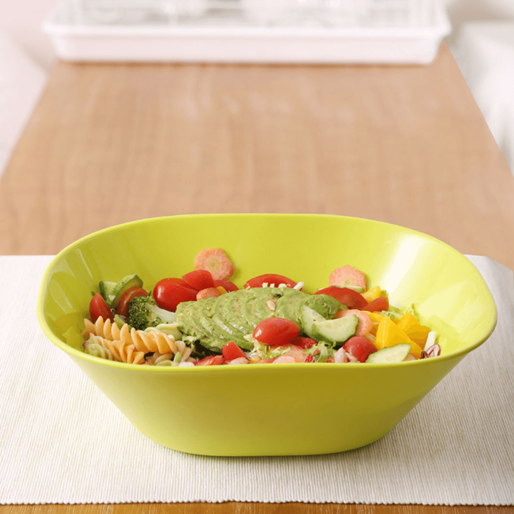 QUANGE Multi-Purpose Food-Grade Plastic Fruit Salad Cutter Bowl Dish Basket Tableware Fruit Food Bowls from Xiaomi Youpin - MRSLM