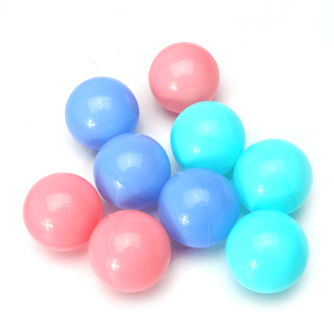 100Pcs Colorful Ball Soft Plastic Ocean Ball Baby Kid Swim Pool Pit Toy - MRSLM