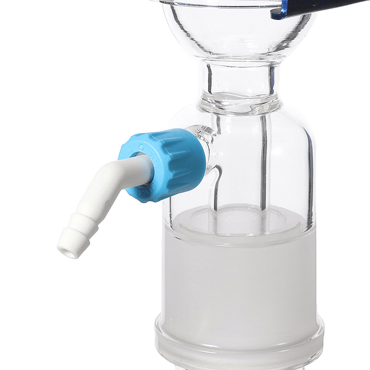 1000Ml Glass Sand Core Vacuum Filtration Apparatus Liquid Solvent Filter Unit Device Flask Funnel Clamp Kit - MRSLM