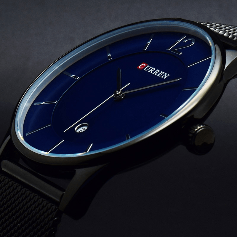 CURREN 8231 Men Watch Ultra Thin Simple Luxury Male Quartz Wrist Watch - MRSLM