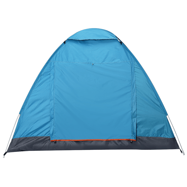 3-4 Person Automatic Camping Tent Portable Waterproof Sunshade Canopy Beach Travel with Moisture-Proof Mat - MRSLM