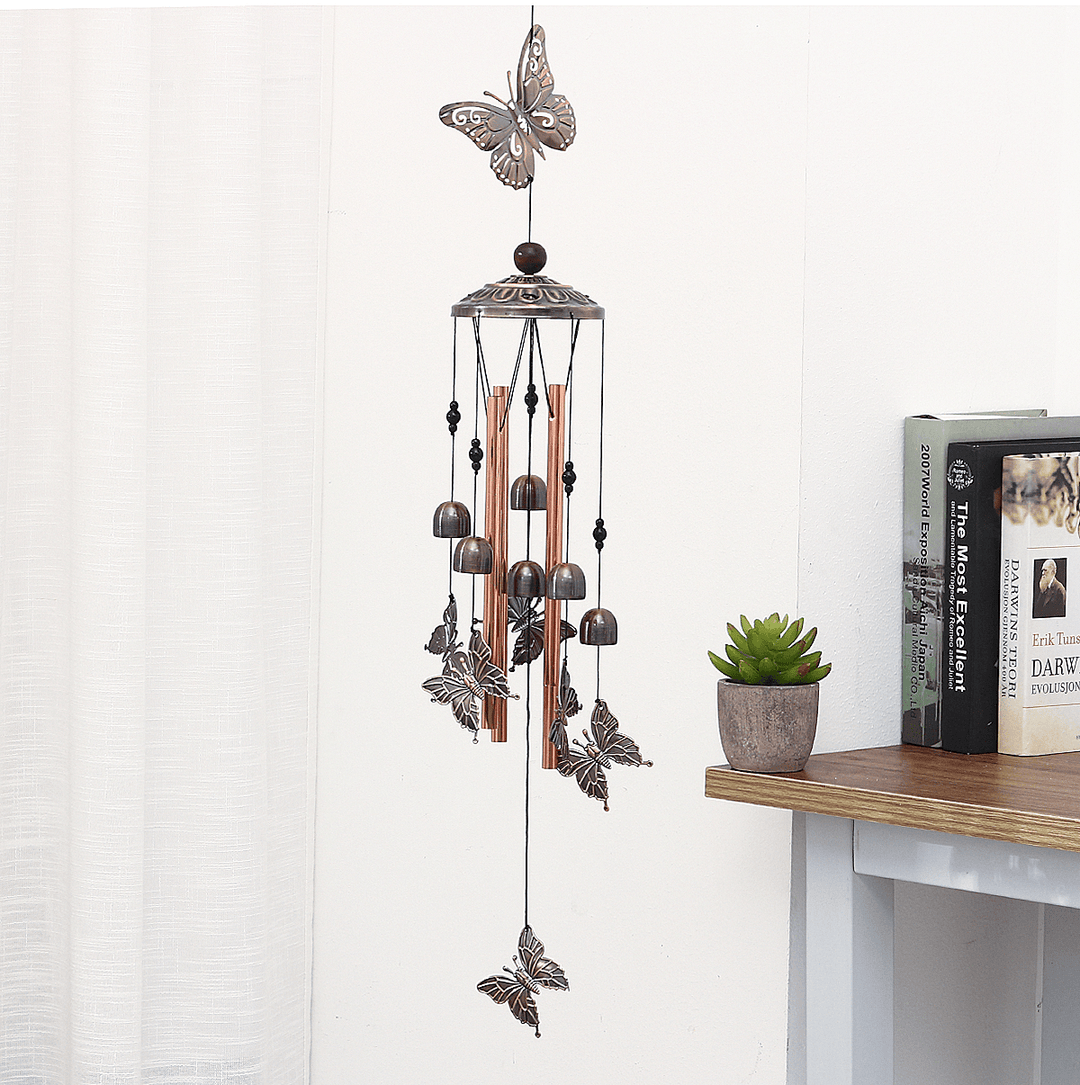 Brass Bell Wind Chime Ornaments European and American Garden Home Decoration - MRSLM