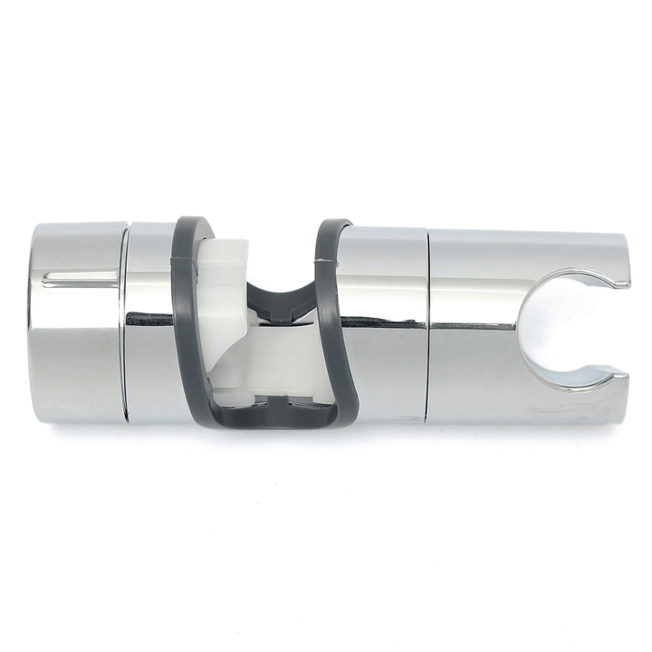 Bathroom ABS Chrome Finished Shower Head Slider Rail Holder Adjustable Bracket - MRSLM