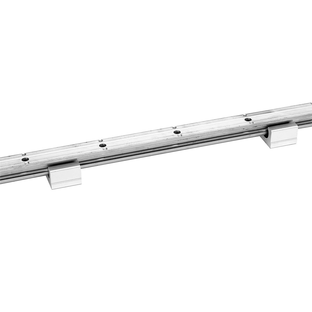 Machifit SBR16 600Mm Linear Rail with 2Pcs SBR16UU Linear Bearing Blocks Optical Axis Guide CNC Parts - MRSLM