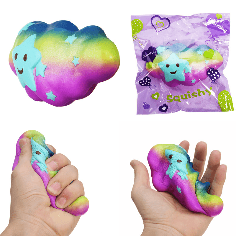Cloud Squishy Toy 15*4*8CM Slow Rising with Packaging Collection Gift Soft Toy - MRSLM