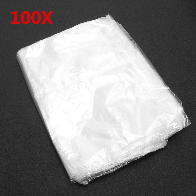 100Pcs 30X40Cm Clear POF Shrink Flim Wrap Bags Heat Seal DIY Crafts Gift Package - MRSLM